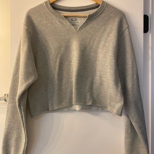 Grey crew neck super soft